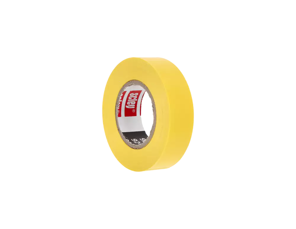 Izolačná páska SCLEY 924 - PVC, žltá 19mmx20m